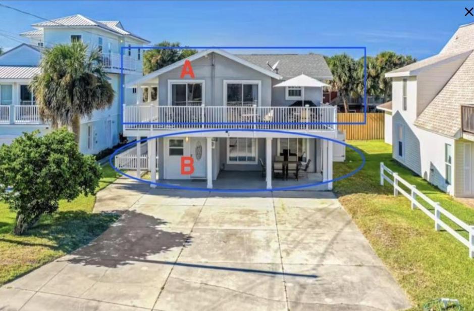 Vilano Beach Oasis Cottage St. Augustine Exterior foto